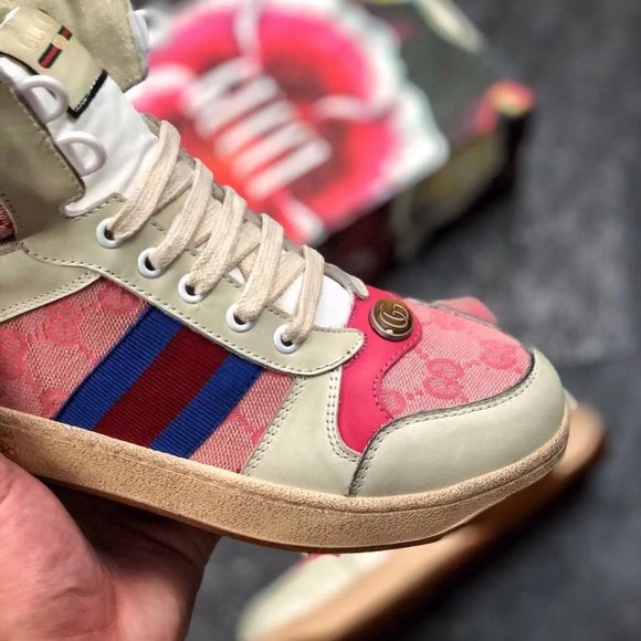 newgUCCI LEATHER CASUAL SHOES CLASSIC